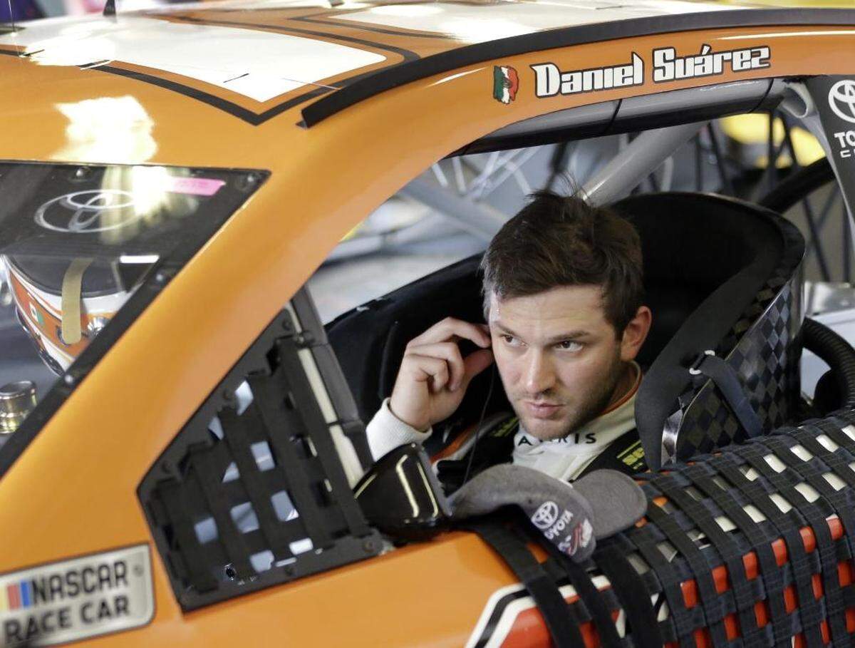 Daniel Suarez, the rookie from Monterrey, Mexico has three consecutive top 10s for the first time in his Cup career.