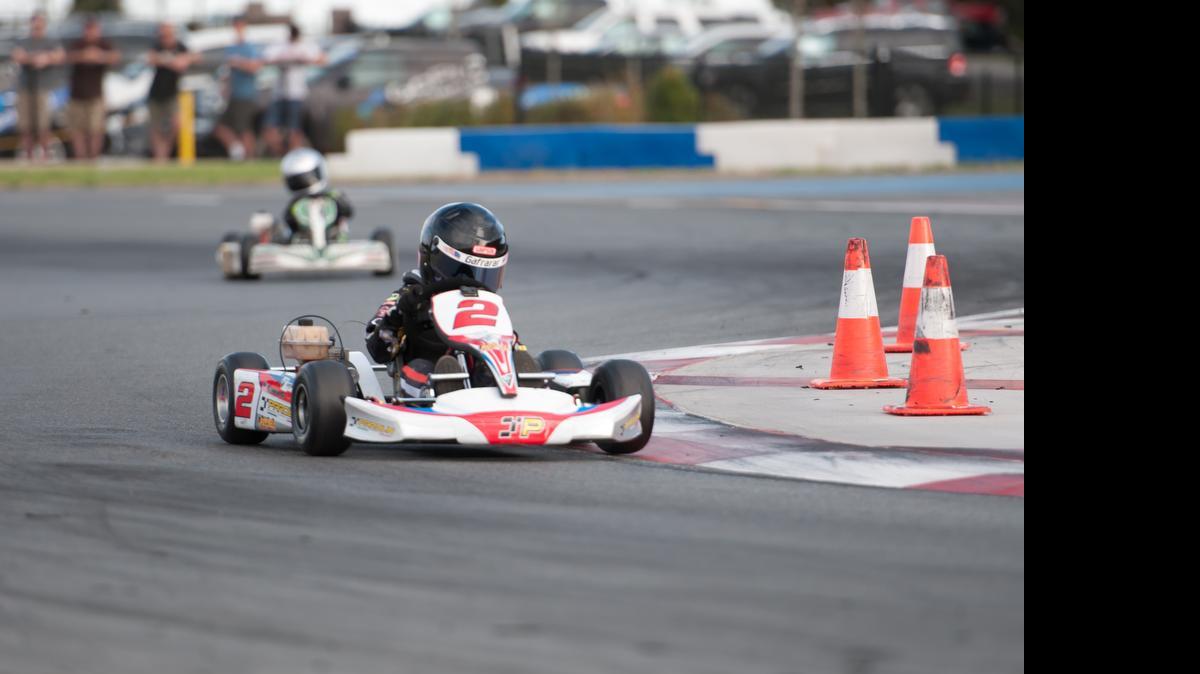 
Caleb Gafrarar’s kart carries the No. 2 because it’s the same number his favorite NASCAR Sprint Cup driver – Brad Keselowski – has on his car.
