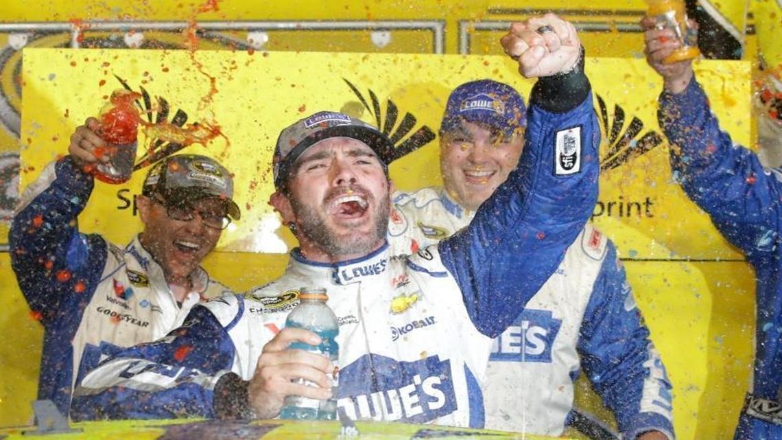 Jimmie Johnson won Sunday’s Ford EcoBoost 400 at Homestead-Miami Speedway, and with it an unlikely seventh and record-tying NASCAR Cup championship.