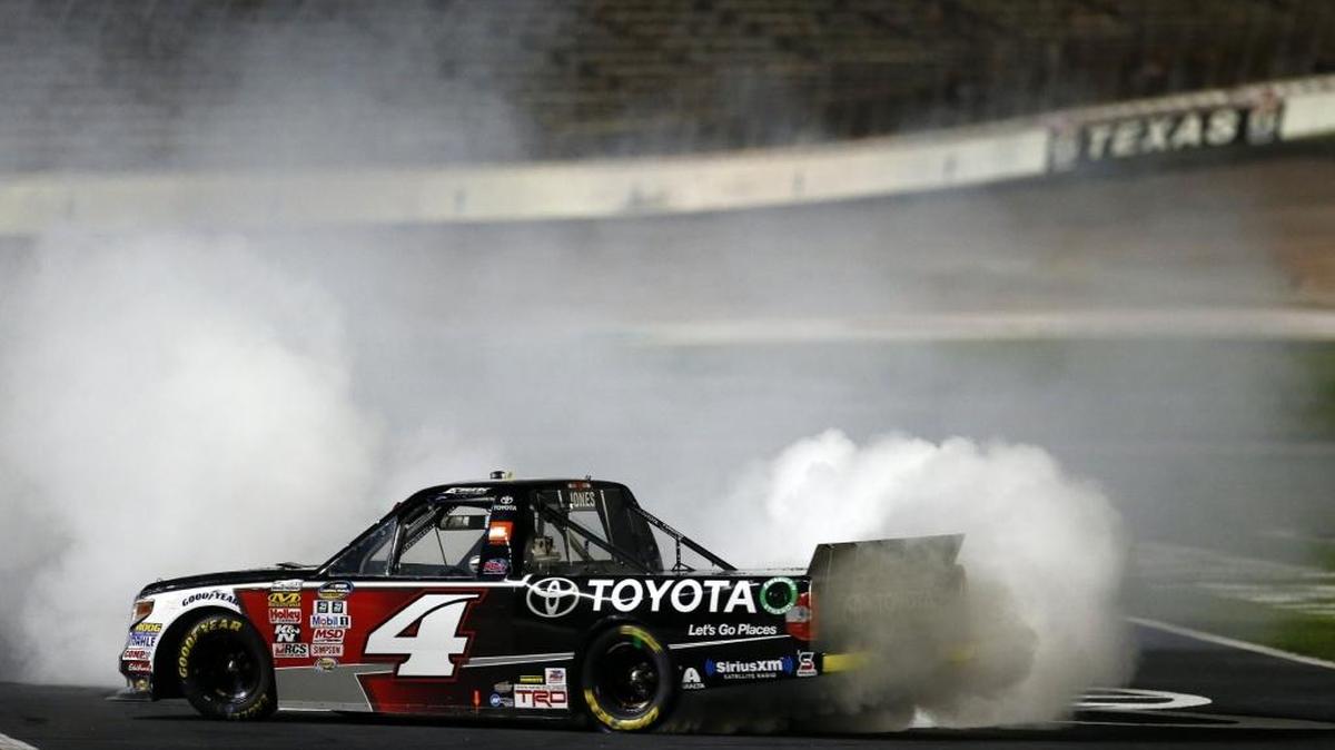2015 NASCAR Truck champion Erik Jones will defend his title in a “Chase” playoff format -- if he makes the field.