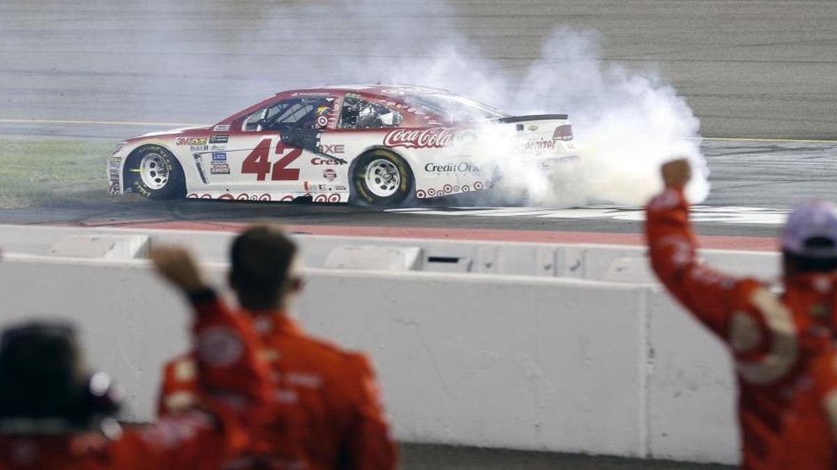 By winning the last NASCAR Cup Series race of the regular season last weekend in Richmond, Kyle Larson vaulted himself to second in the playoff standings.