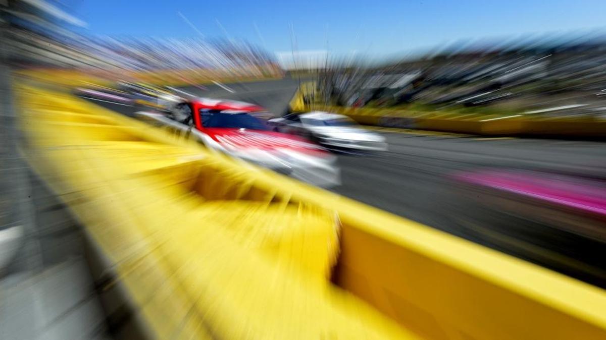 NASCAR drivers are hopeful, yet wary, of the sealer applied to Charlotte Motor Speedway’s driving surface. Above, Ryan Blaney takes turn 4 in last October’s race at the track.