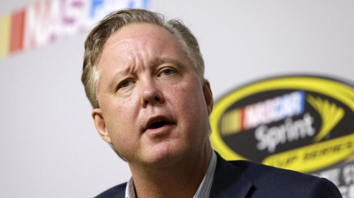 NASCAR chairman Brian France said Friday that hard racing with contact will always be a part of the sport.