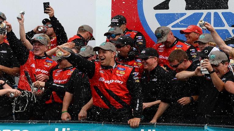 Gallery: Ryan Blaney win Hisense 4K TV 300