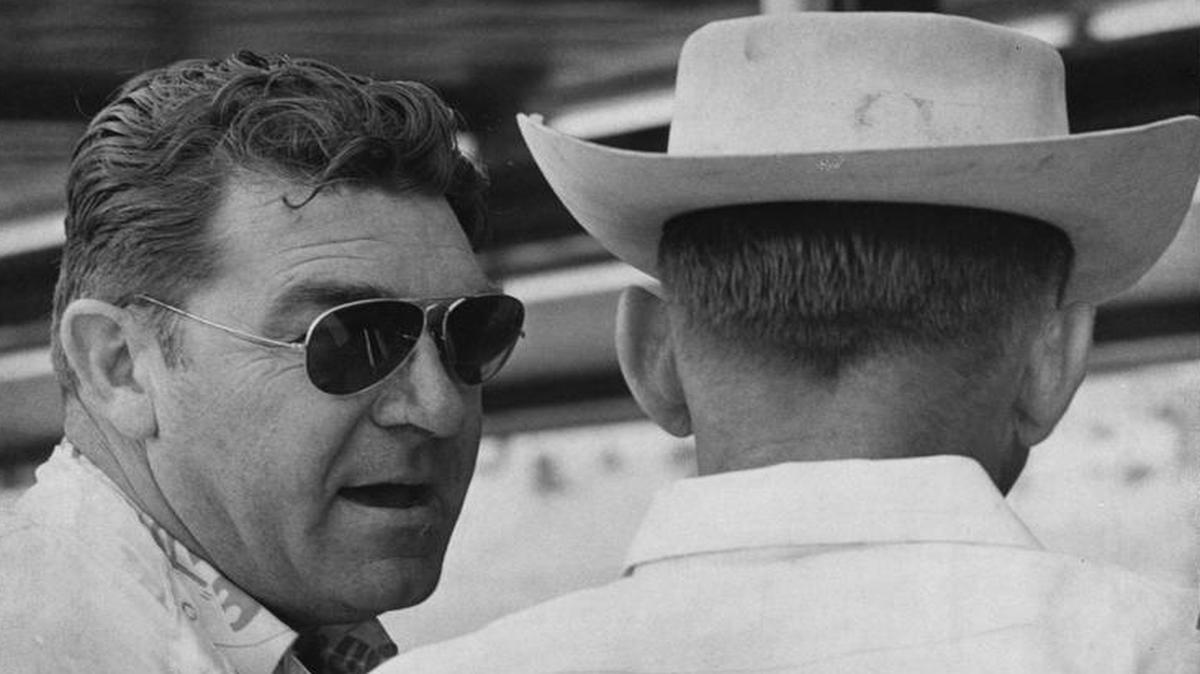 NASCAR driver Curtis Turner.
