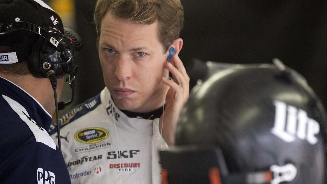 Brad Keselowski isn’t a supporter of NASCAR’s concussion protocol, but he hopes ways of more definitively diagnosing concussions are being developed.