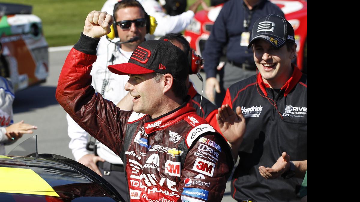 
Jeff Gordon won the pole for February’s Daytona 500, but most NASCAR drivers weren’t happy with the qualifying format.
