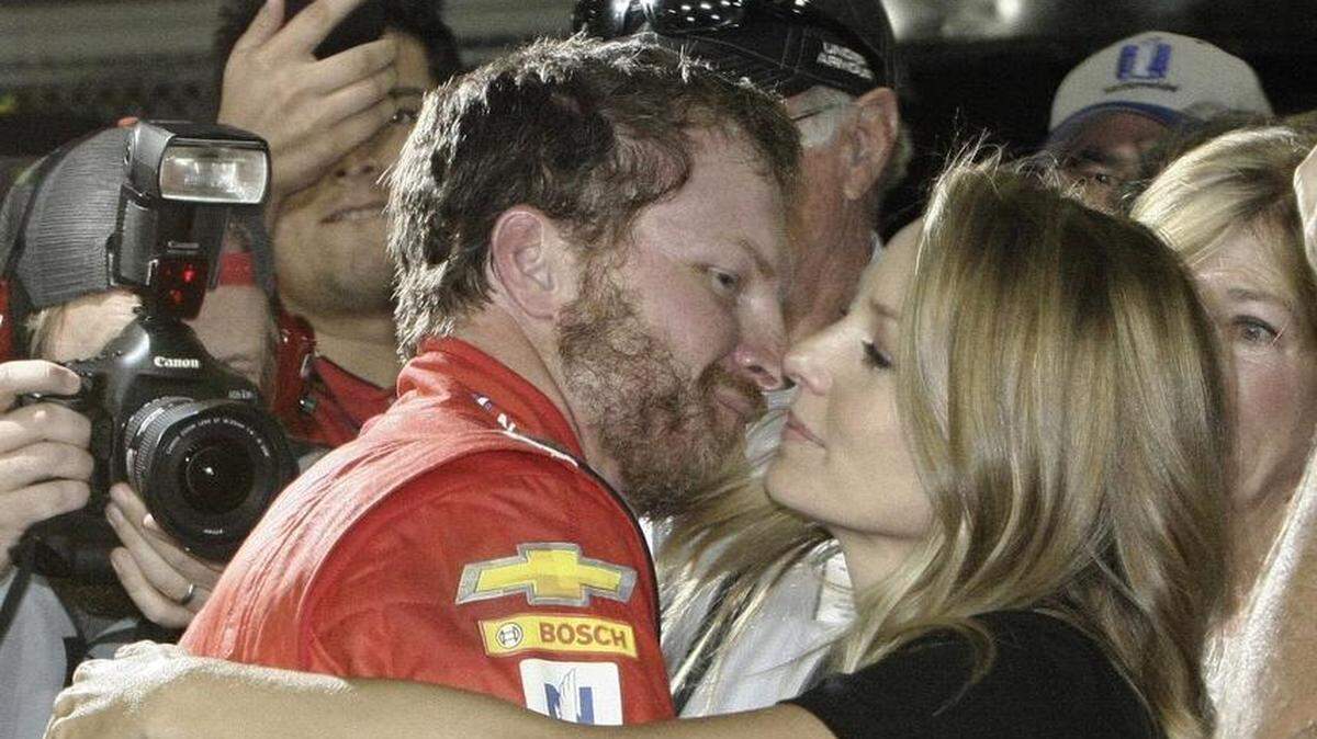 Dale Earnhardt Jr. and his wife, Amy, announced earlier this season they are expecting their first child next year. If you thought racing was tough ...