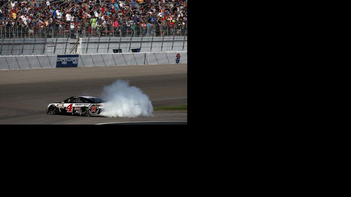 
Kevin Harvick was, indeed, freaky fast Sunday at Las Vegas Motor Speedway. He led 142 of 267 laps of the Kobalt Tools 400 and won by 1.640 seconds.
