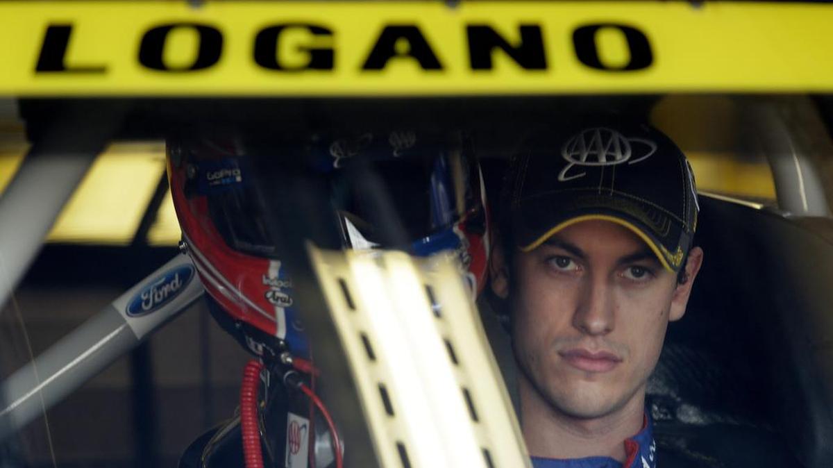 Joey Logano prepares for a practice run at Texas Motor Speedway Friday in Fort Worth, Texas.