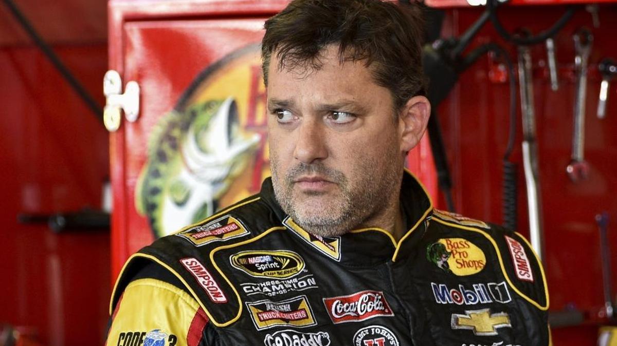 Tony Stewart was missing for 90 minutes before he was found with an injured back in sand dunes in southern California.