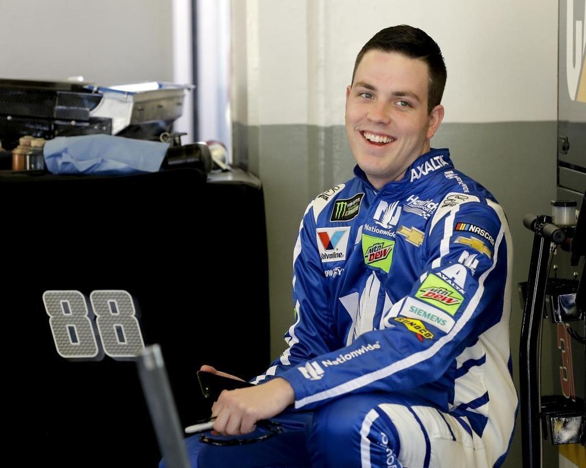 Alex Bowman filled in for Dale Earnhardt Jr. in 10 of 18 races that Earnhardt missed last season with concussion-related symptoms.