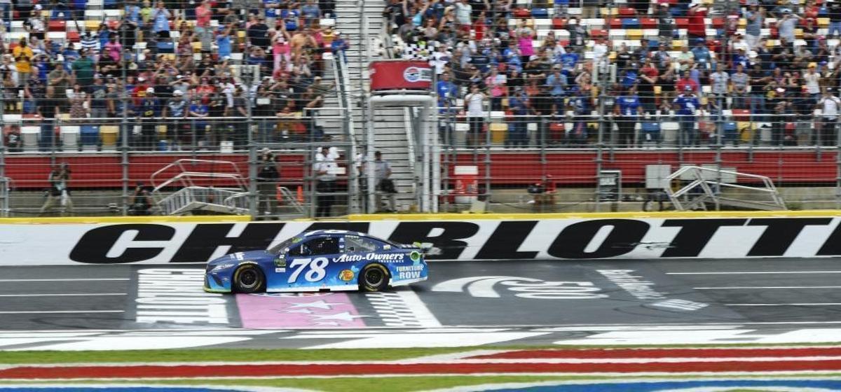 Martin Truex Jr. won his second NASCAR Cup Series playoff race, Sunday’s Bank of America 500 at at Charlotte Motor Speedway. He has six victories this year.