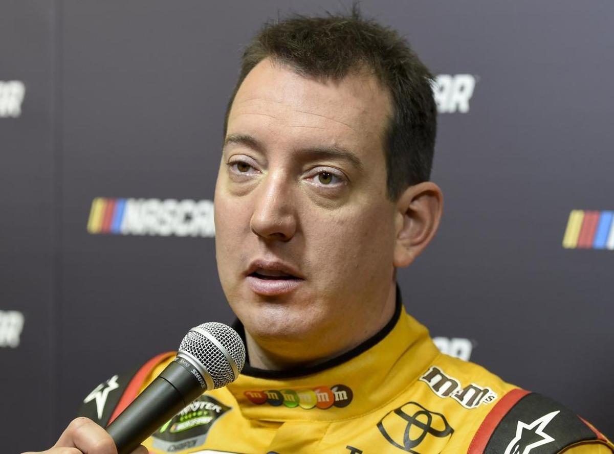 Kyle Busch dismissively called NASCAR’s promotion of young drivers over established veterans as “marketing genius.”