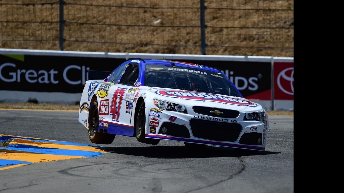 
A.J. Allmendinger, who used a road course victory last season to make the Chase, is in good position to do so again after qualifying on the pole for Sunday’s Toyota/Save Mart 350 at Sonoma Raceway.



