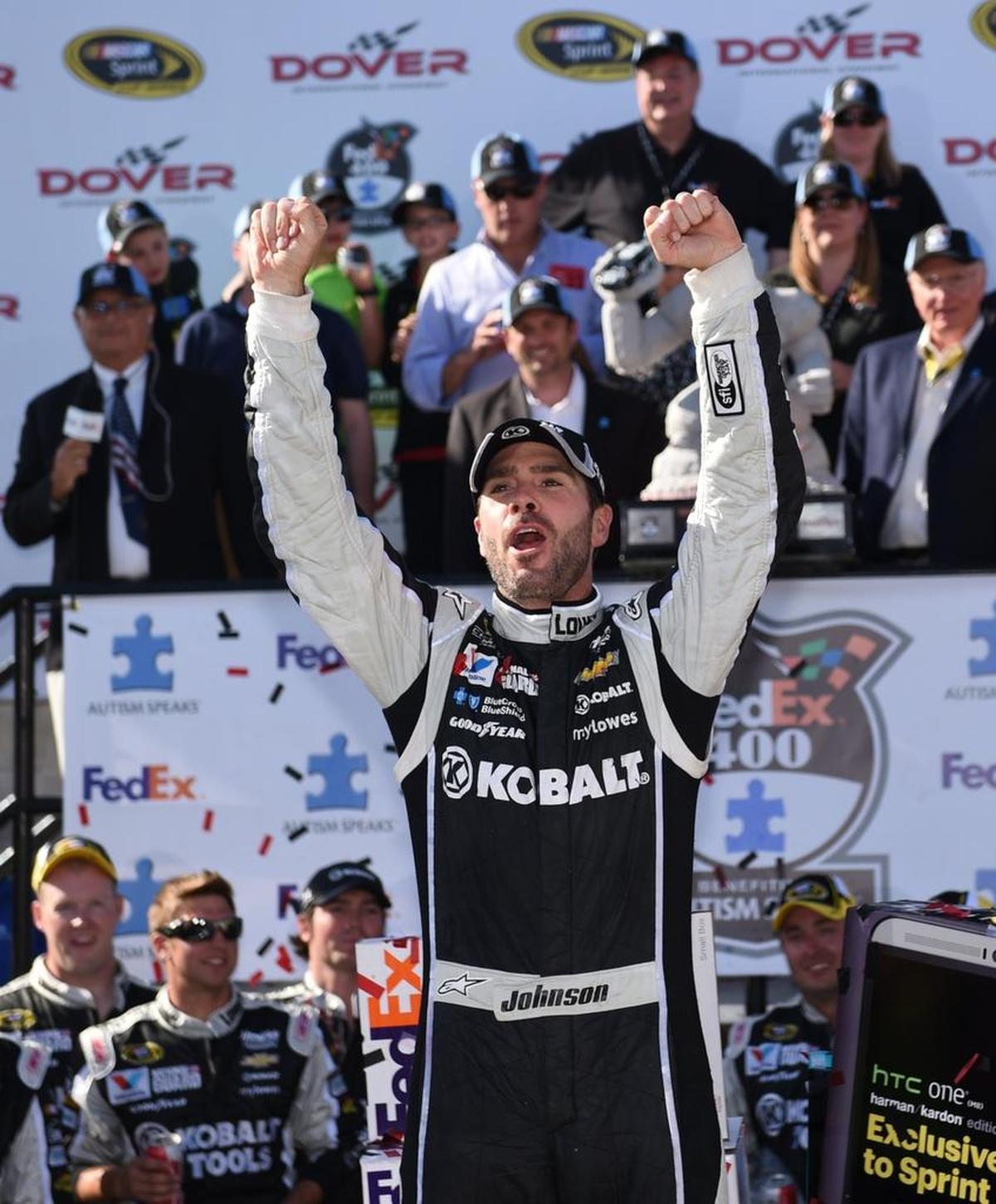 Jimmie Johnson has won the early NASCAR Cup Series race at Dover more often (six victories) than any other driver in history.