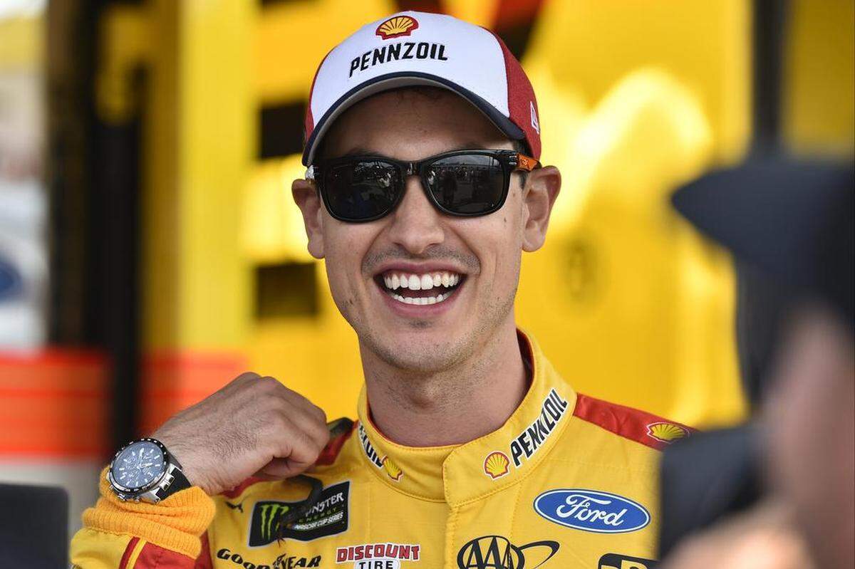 Joey Logano has the only win of the Cup Series season for Team Penske, even though all three drivers are ranked in the Top 10 in the points standings.