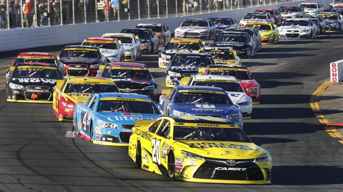 The flat, 1-mile track at New Hampshire Motor Speedway Sunday presents unique problems for the NASCAR Cup Series drivers.