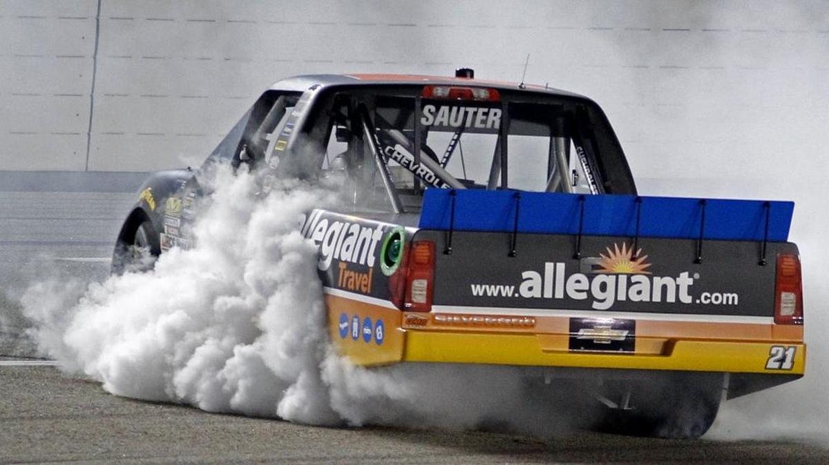 Johnny Sauter has smoked the field in the past two NASCAR Trucks series races, winning at Martinsville and, here, at Texas.