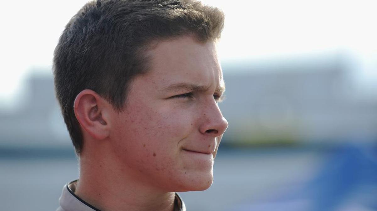 Matt Tifft, in a 2014 photo, says he will return to racing Friday at Chicagoland Speedway after having brain surgery July 1.