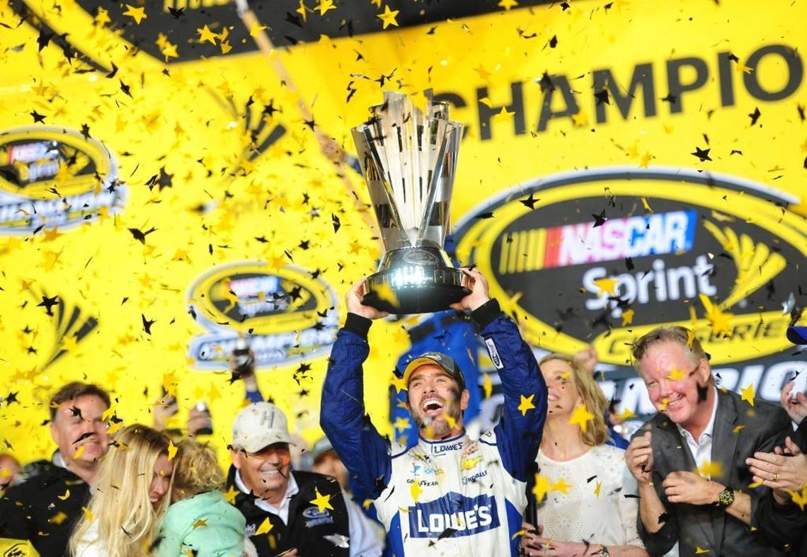 Jimmie Johnson won his last NASCAR championship in 2016, and one more would give him the most of any driver ever.