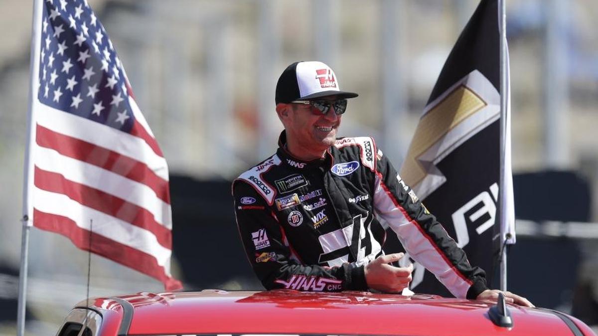 NASCAR Cup series driver Clint Bowyer (14), shown in a file photo, broke a winless streak that lasted nearly 2,000 days on Monday at Martinsville, Va.