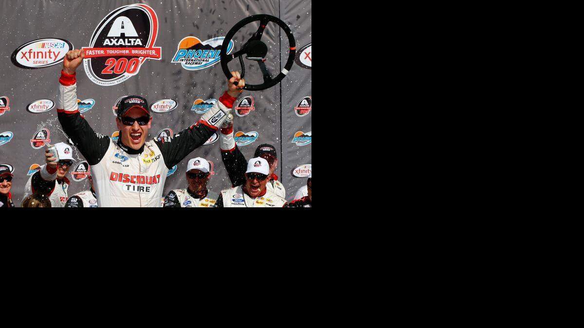 
Joey Logano, who started from the pole, led 176 of 200 laps  to  win the Axalta 200, his first series victory since the 2013 season.
