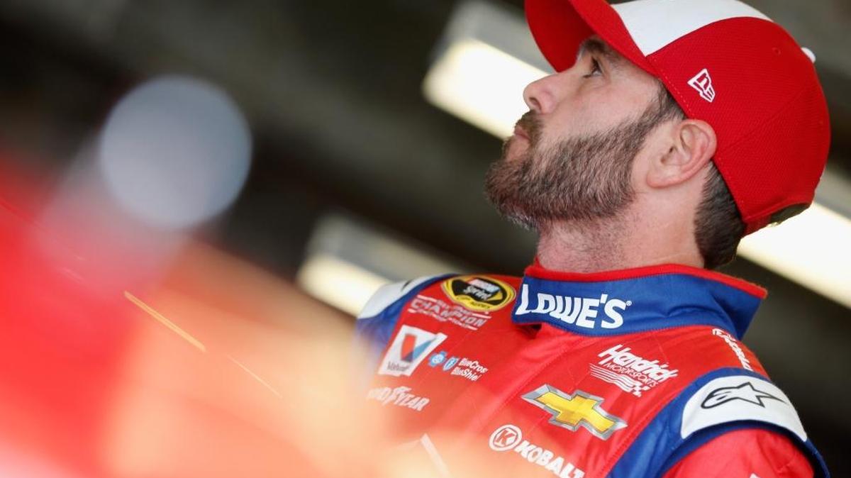 Jimmie Johnson is one of the more fit drivers on the circuit, and he’s paying attention to how hot it will be at Indianapolis Motor Speedway this weekend.