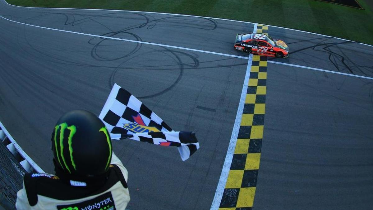 One of Martin Truex Jr.’s crew members, James “Jim” Watson, passed away from a heart attack Saturday night. Sunday at Kansas Speedway, NASCAR’s Cup Series points leader secured the win in Watson’s honor.