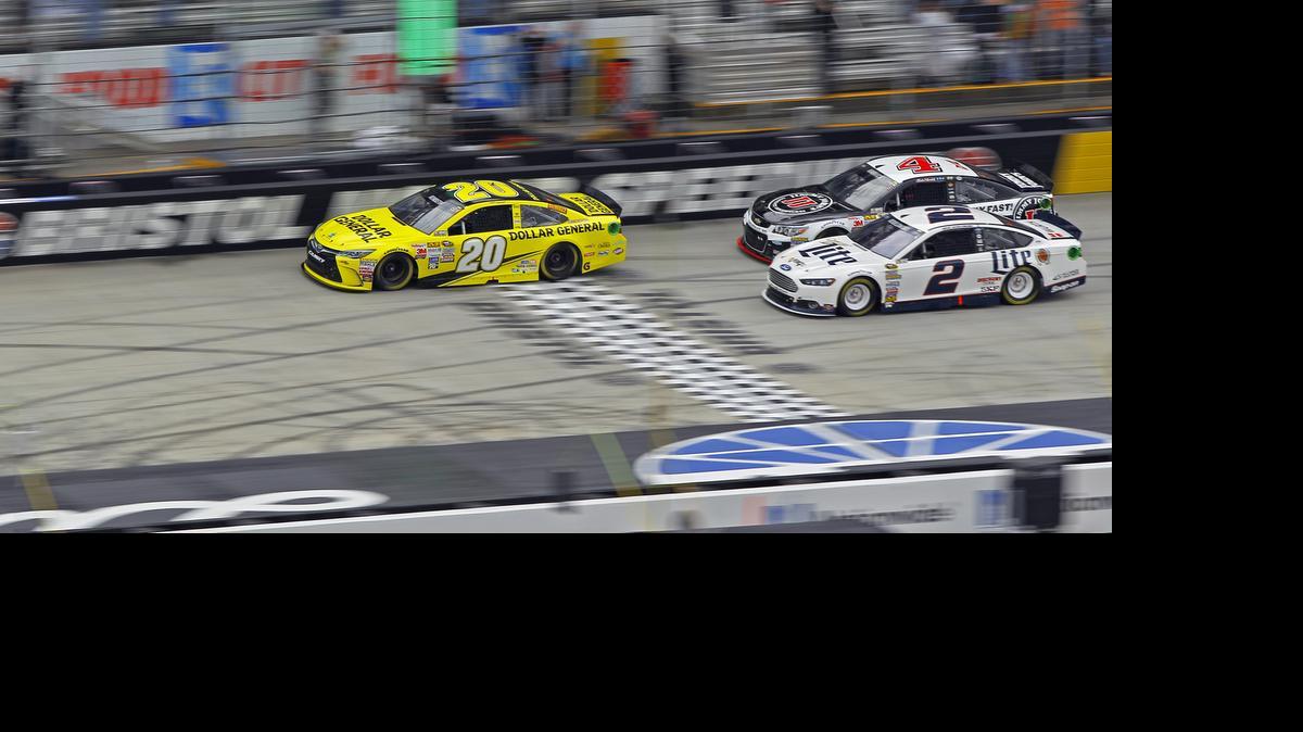 
Driver Matt Kenseth drove the No. 20 Toyota to victory in a NASCAR Sprint Cup series race at Bristol Motor Speedway in Bristol, Tenn., on Sunday. The victory snapped a 51-race winless streak for Kenseth. 
