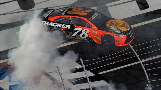 NASCAR Sprint Cup Series driver Martin Truex Jr.’s burnout after winning the Coca-Cola 600 at Charlotte Motor Speedway relieved a lot of the season’s frustration.
