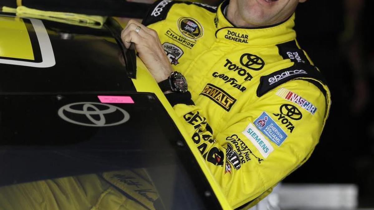 Matt Kenseth prepares for practice on Friday at Texas Motor Speedway in Fort Worth. Despite a rough start this season, he has run well at this track over his career.