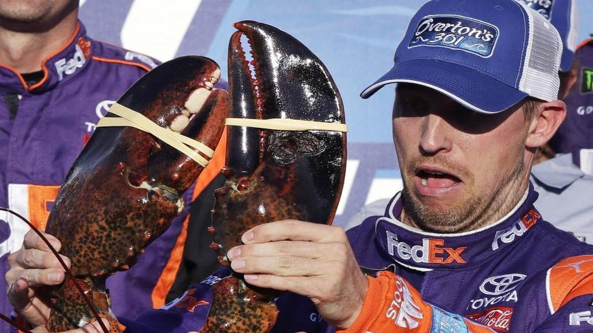 Denny Hamlin’s win at New Hampshire last week locked him into NASCAR’s postseason.