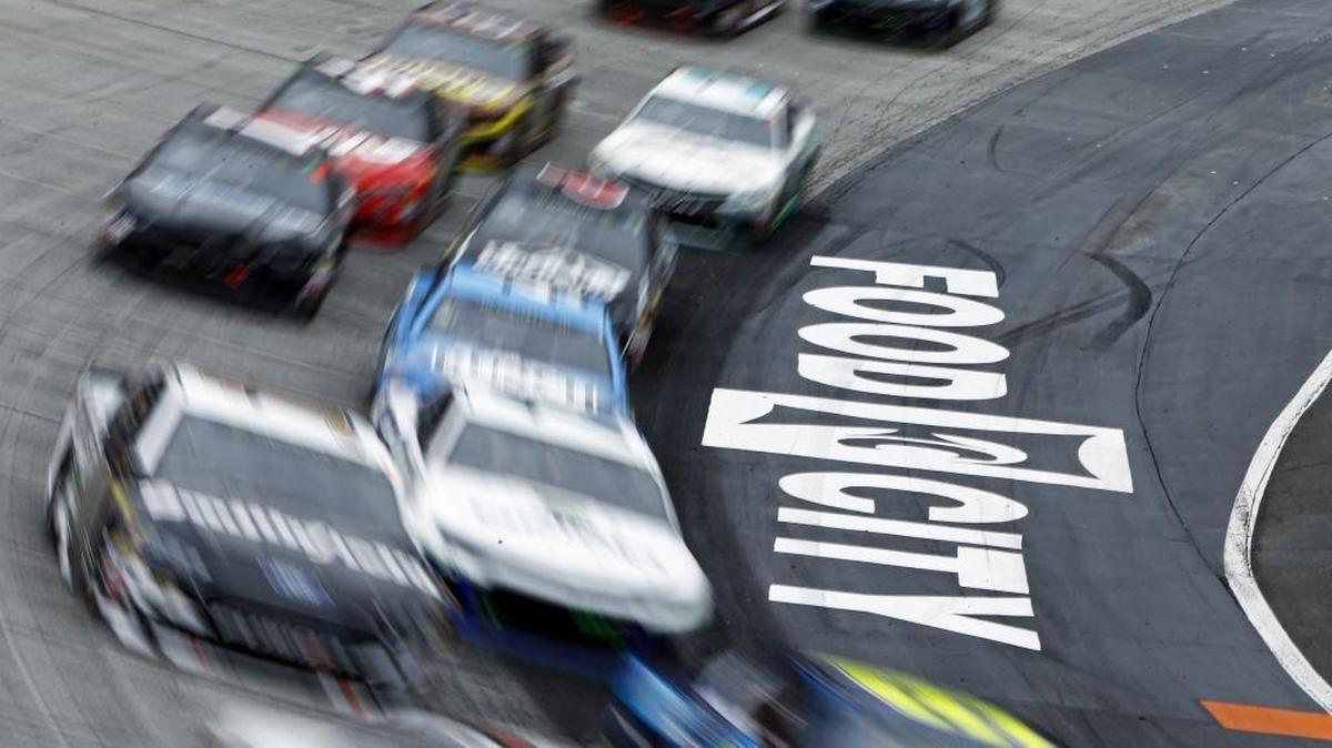 NASCAR has officially postponed the finish of Sunday’s Cup Series race at Bristol Motor Speedway due to weather and a slippery track. Racing will resume Monday at 1 p.m. (TV: Fox).