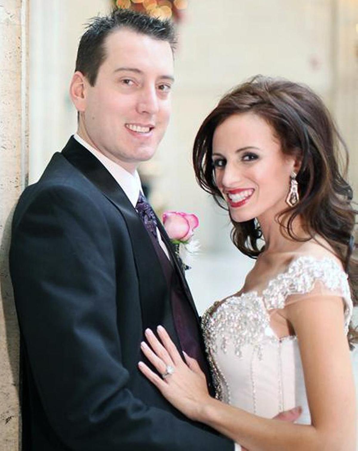 Kyle Busch’s and Samantha Sarcinella’s wedding was documented on The Style Network.