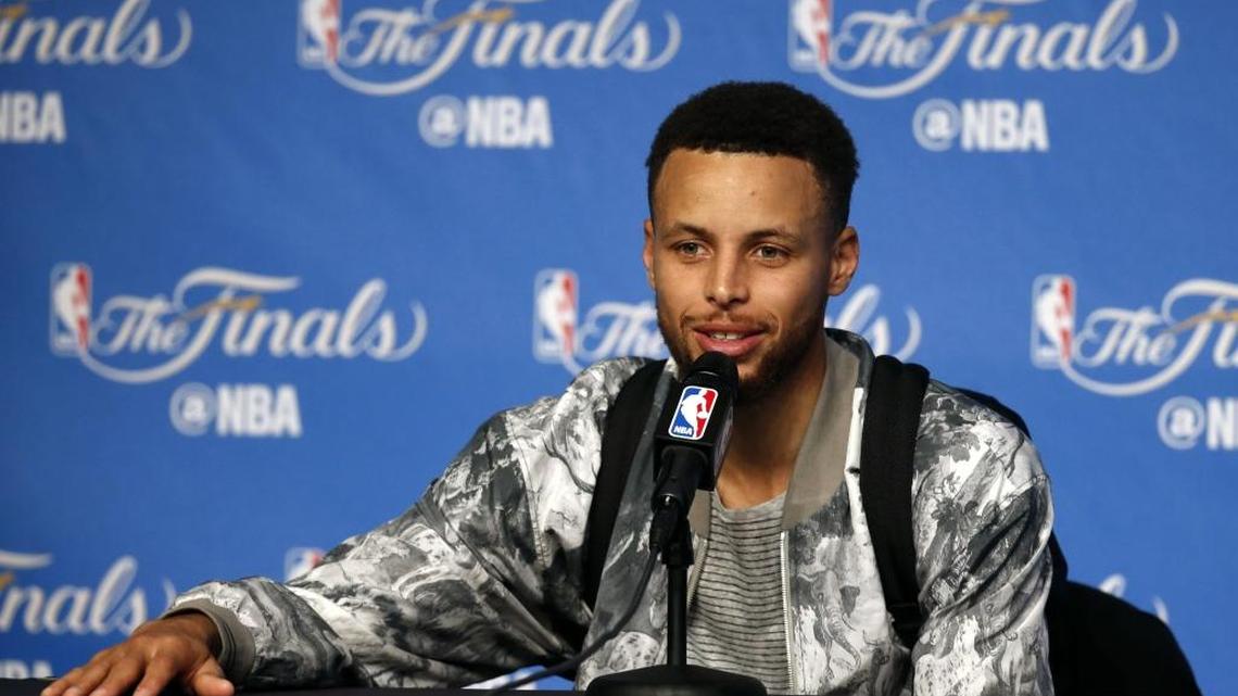 Charlotte’s Stephen Curry has been brilliant in the NBA Finals, leading the Warriors to a 3-0 lead over the Cavaliers in the 2017 NBA Finals