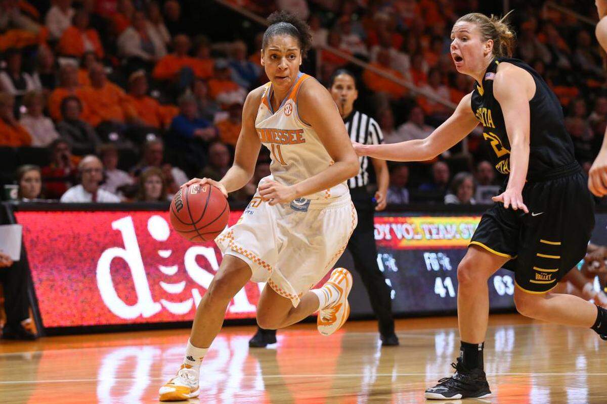 Butler High graduate Cierra Burdick was drafted by the Los Angeles Sparks after a successful college basketball career at Tennessee.