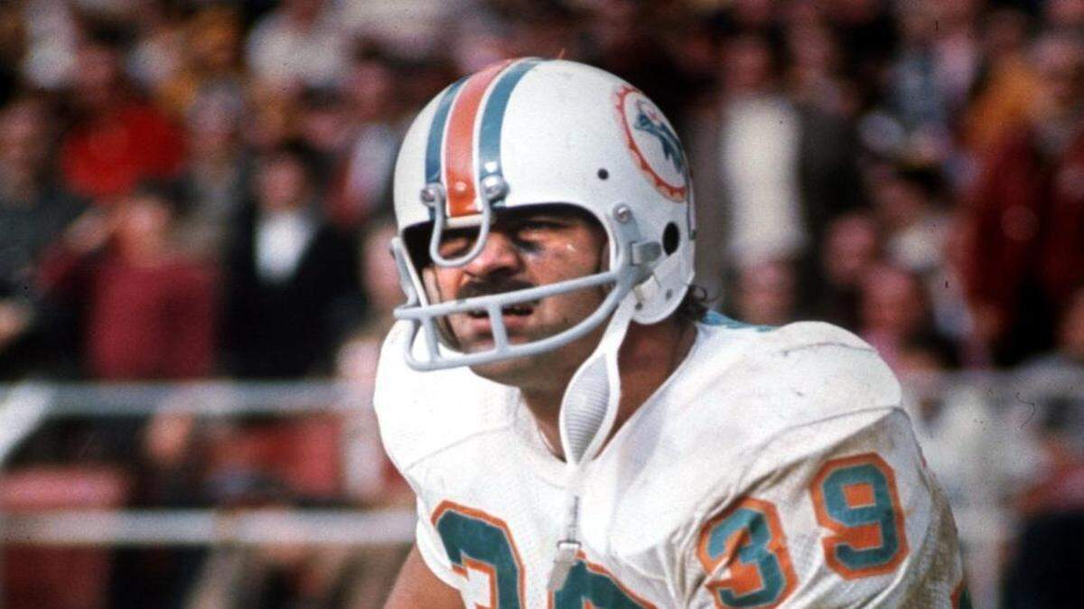 Former NFL star Larry Csonka, a bulldozer at running back who helped lead the Miami Dolphins to a perfect season in 1972, has a message that perhaps only tough guys can effectively get across to some people.