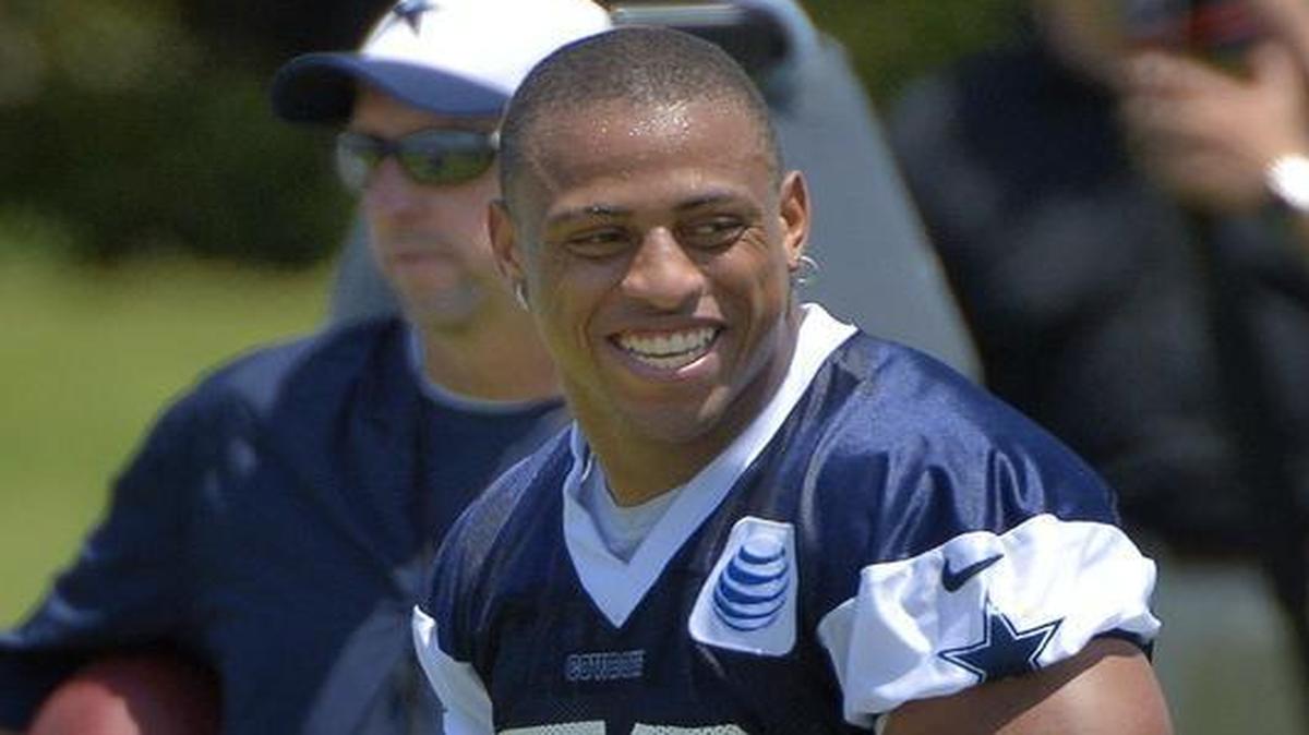
Greg Hardy (76) during OTA practice at Valley Ranch in Irving, TX, Wednesday, May 27, 2015. 

