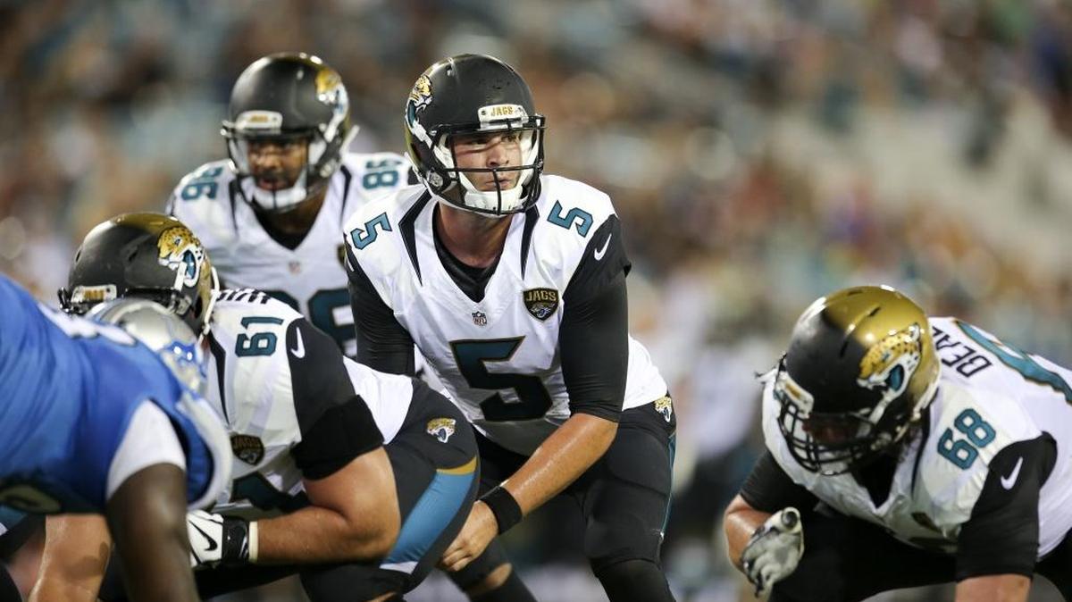 
Jacksonville Jaguars quarterback Blake Bortles (5): Time for the coming out party?
