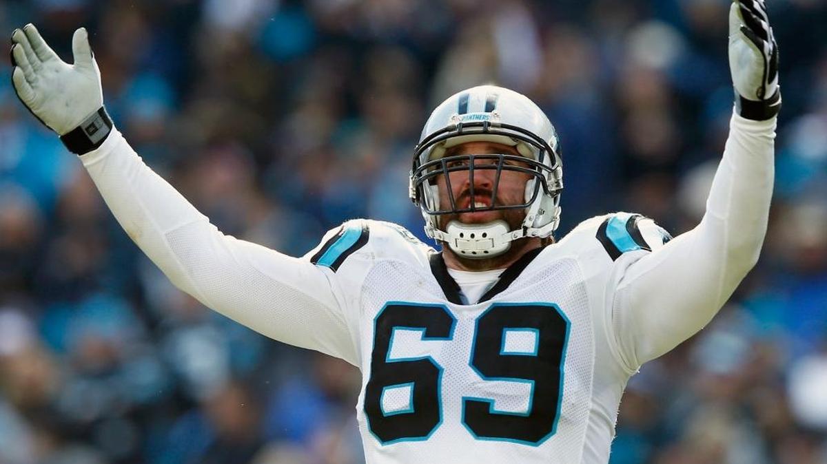 Carolina Panthers defensive end Jared Allen has a broken bone in his foot, but the team is holding out hope he can play again this season.