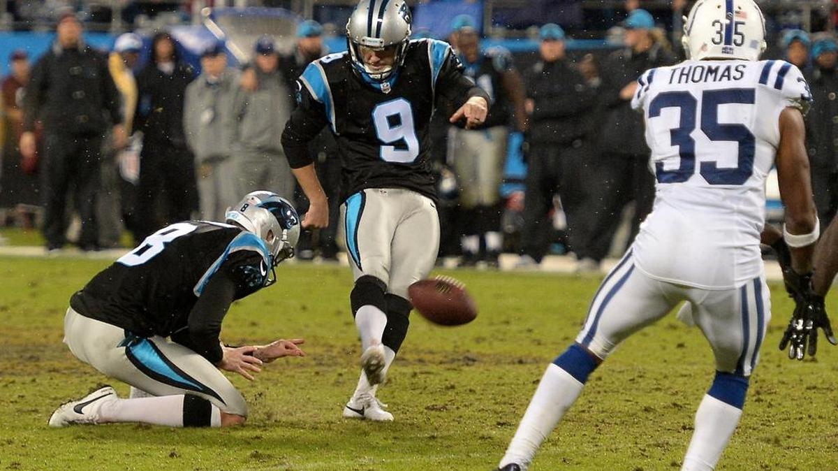 Graham Gano’s 52-yard field goal beat the Indianapolis Colts in overtime earlier this season.