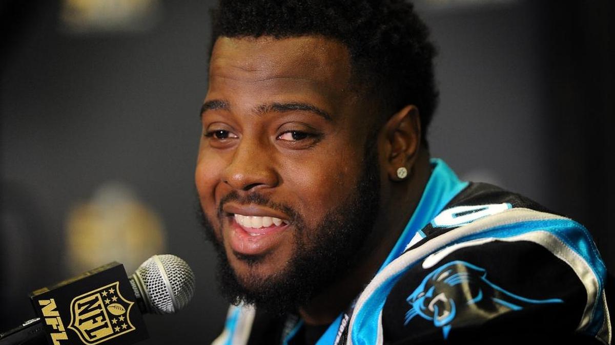 Carolina Panthers defensive tackle Kawann Short is unhappy about the status of negotiations on a long-term contract, but he reported Monday for the start of a four-day minicamp.