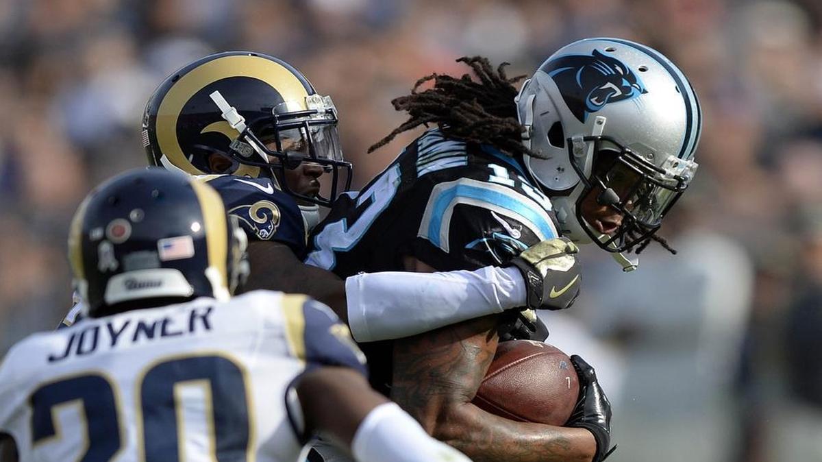 Carolina Panthers wide receiver Kelvin Benjamin (13) needs more targets for the Panthers to escape a lackluster 3-5 first half of the NFL season.