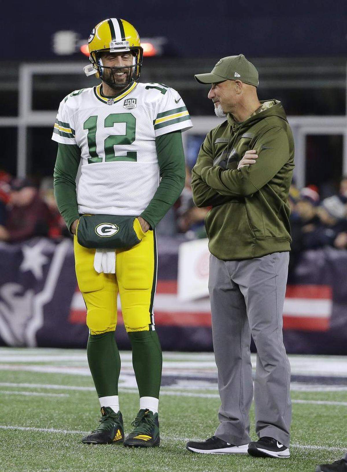 Former Packers assistant Jim Hostler, right, joins the Carolina Panthers after being passing-game coordinator for quarterback Aaron Rodgers in Green Bay.