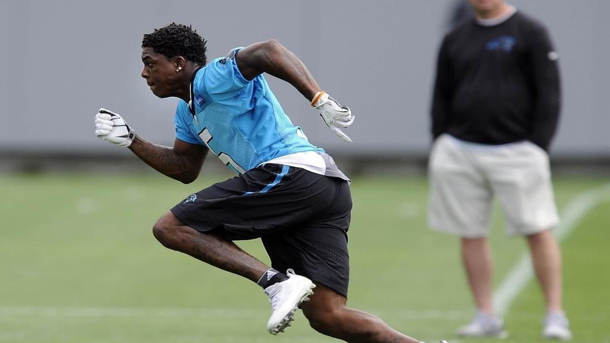 Ex-Florida State wide receiver Marvin Bracy ran the 100 in the Rio Olympics. Now he’s chasing his NFL dream at the Carolina Panthers’ rookie minicamp.