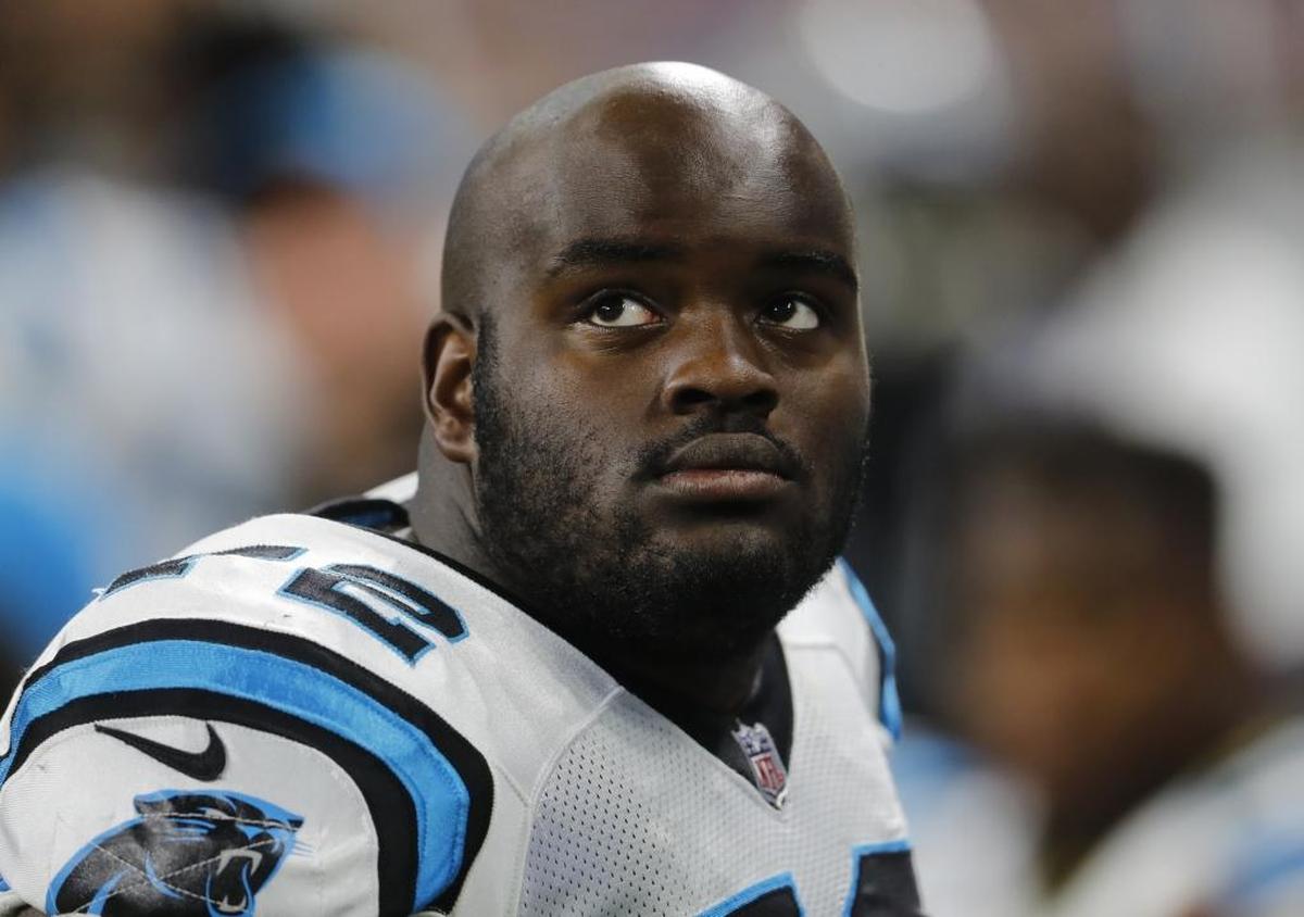 Second-year guard/tackle Taylor Moton’s spring workouts are crucial, because he might be tasked with replacing All-Pro guard Andrew Norwell.