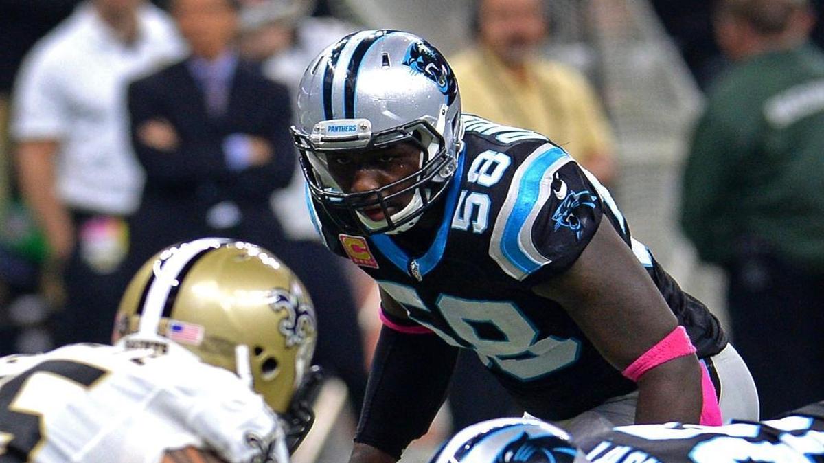 Carolina Panthers linebacker Thomas Davis has built a well-deserved reputation for being a terror on the field and a nice guy off the field.