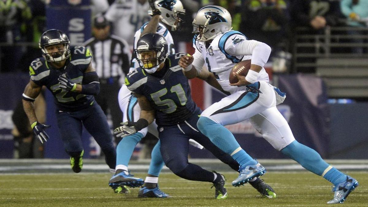 
Carolina Panthers quarterback Cam Newtonhas the running ability to hurt any defense but says he understands that he must protect himself. 
