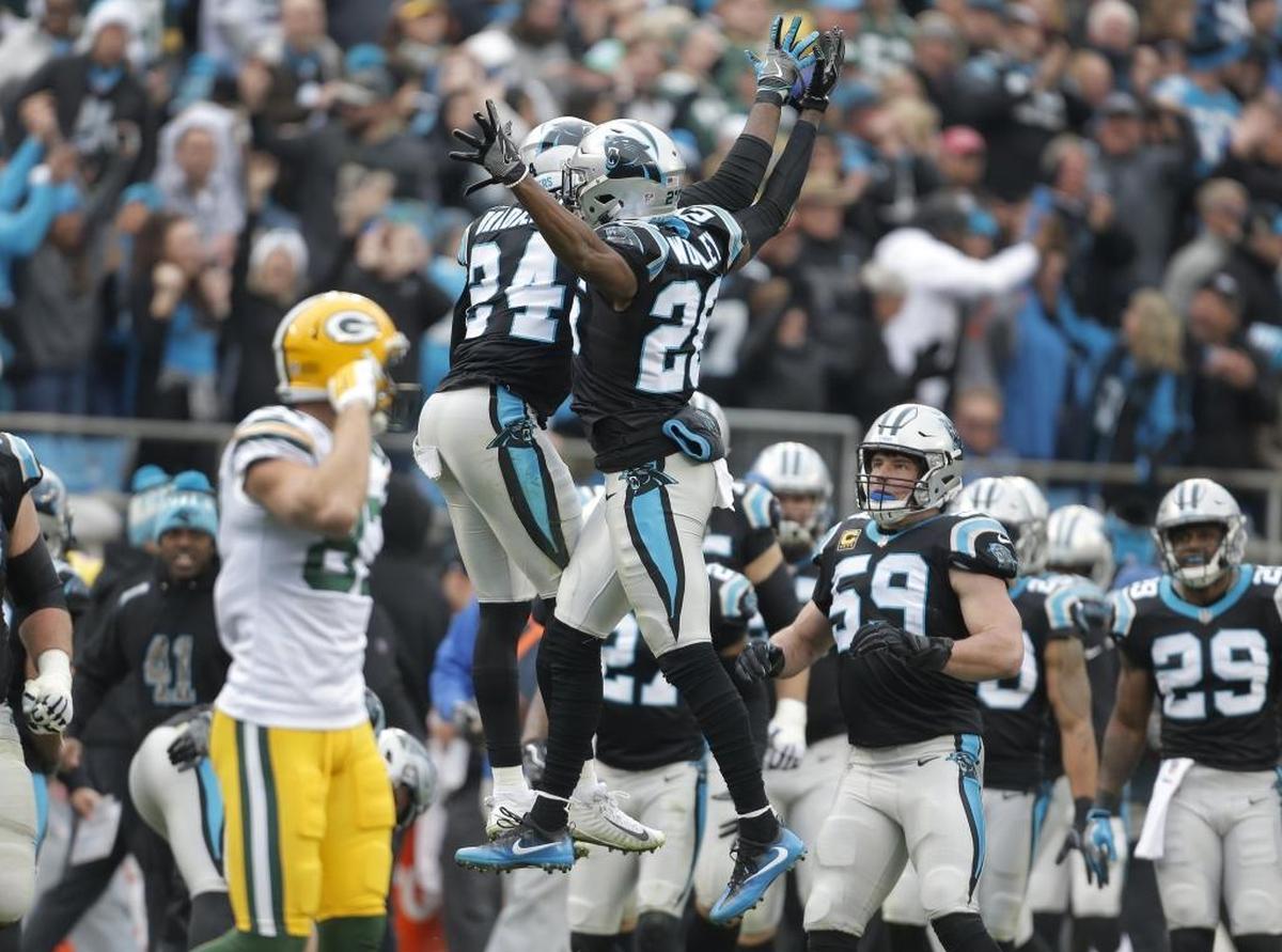 Carolina Panthers cornerbacks Daryl Worley (26) and James Bradberry (24) will have more competition in training camp, and some new teammates at safety.